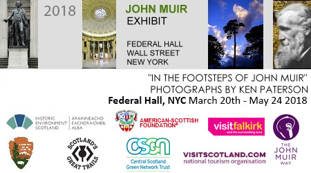 John Muir Exhibit at Federal Hall New York City